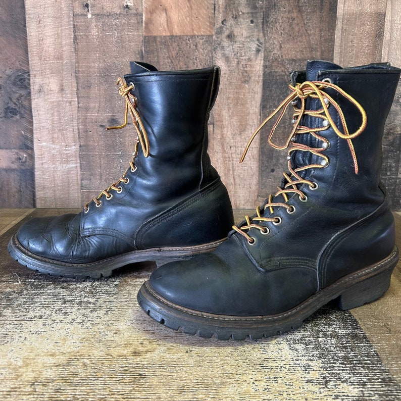 Men's Red Wing 699 Soft Toe Logger Boots 11.5 E