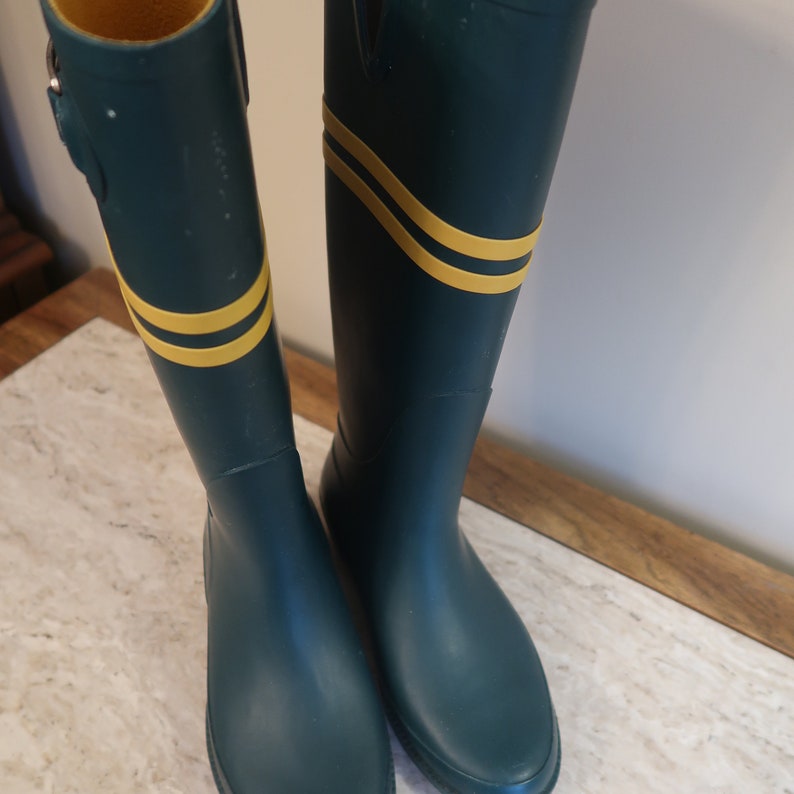 Women's Wellington Boot US Used/preworn Tommy Hilfiger