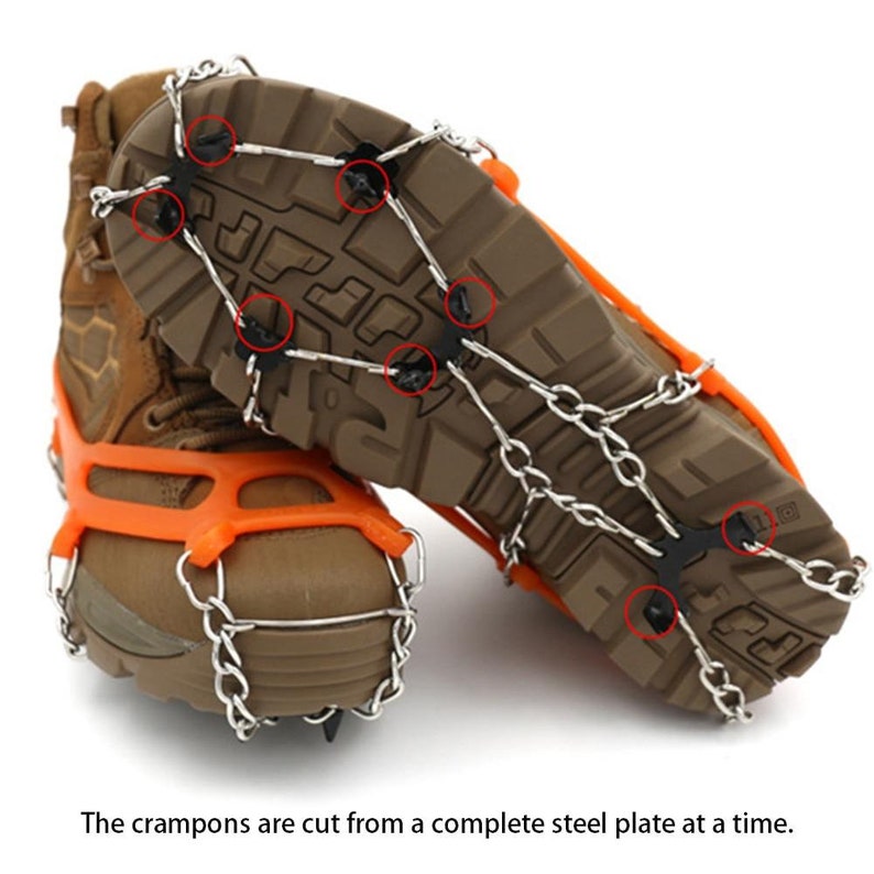 Men's Non-slip Hiking Micro-spikes Crampons