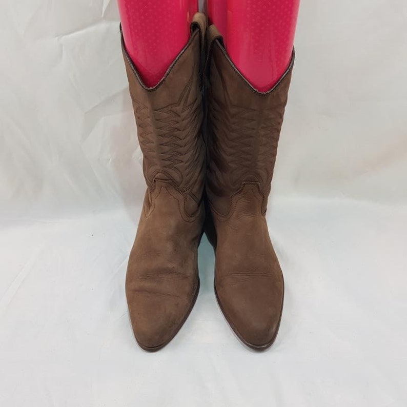 Women's Cowboy Boots 90s Festival Boots Vintage Cowboy Leather