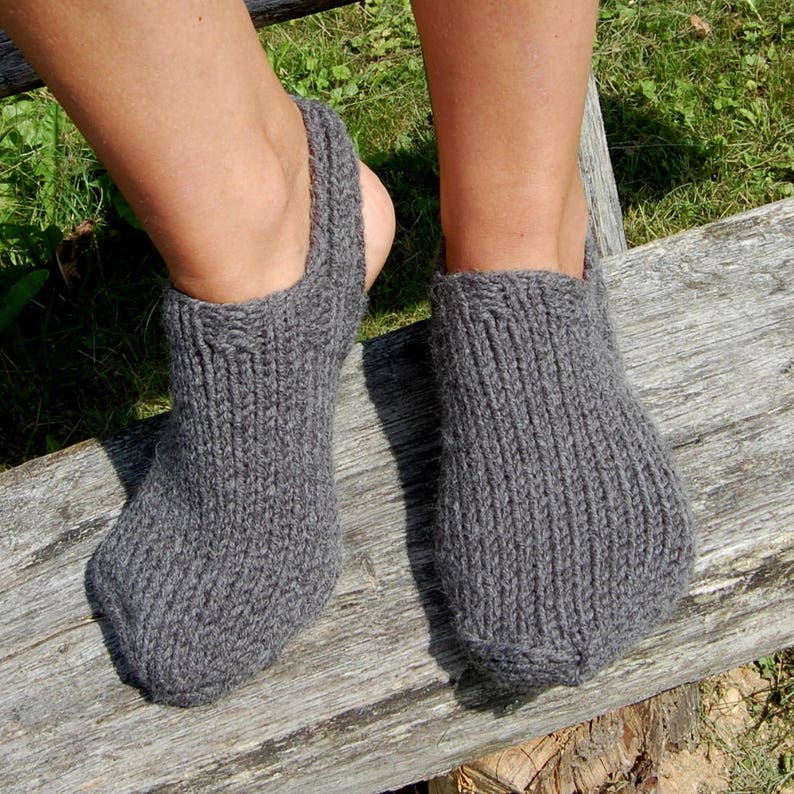 Women's Knit Toe Warmer Knitted Indoor Clogs Foot Warmers