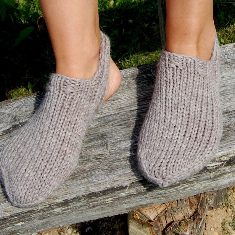 Women's Knit Toe Warmer Knitted Indoor Clogs Foot Warmers