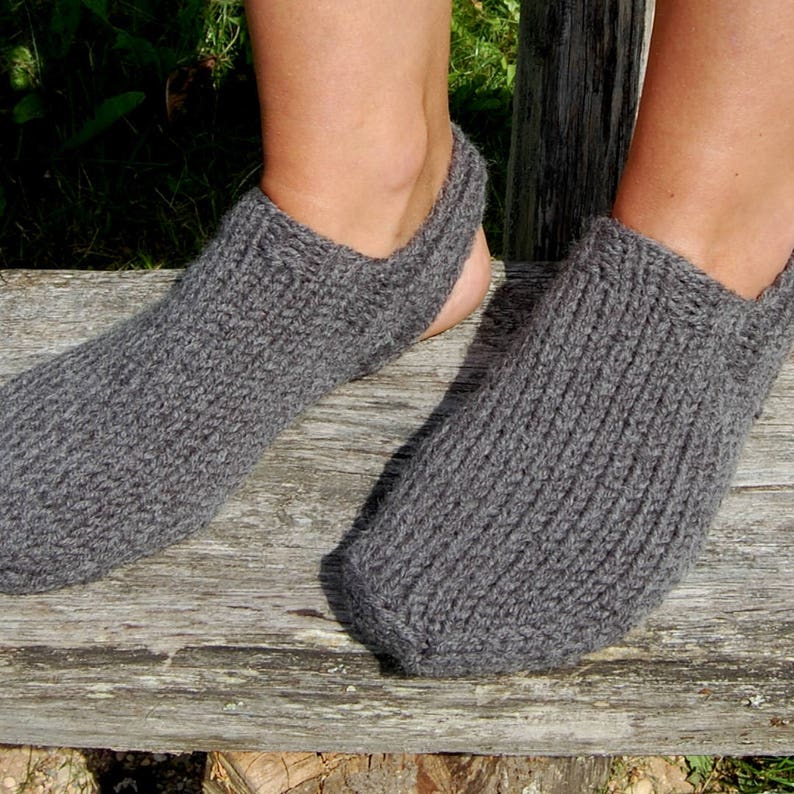 Women's Knit Toe Warmer Knitted Indoor Clogs Foot Warmers