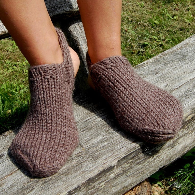 Women's Knit Toe Warmer Knitted Indoor Clogs Foot Warmers