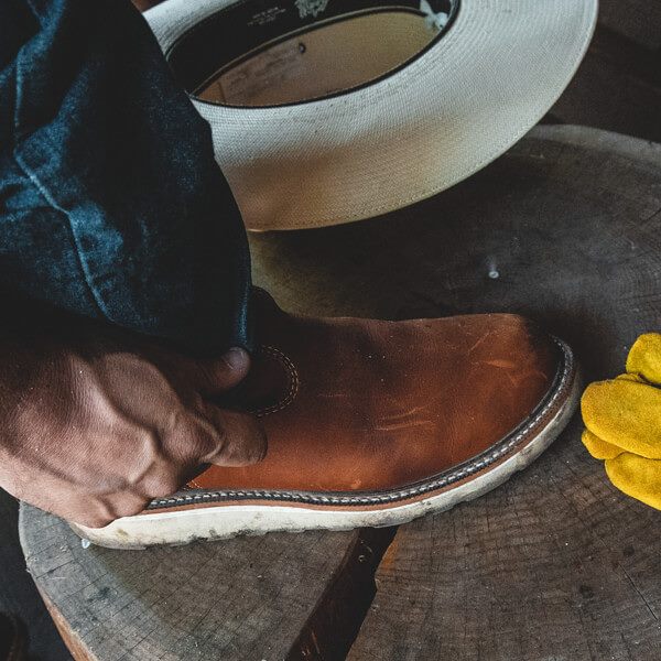 Thorogood | American Heritage - 11" Tobacco Pull-on Wellington - MAXWear Wedge