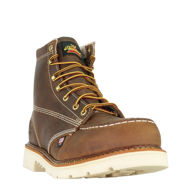 Thorogood | American Heritage - 6" Trail Crazyhorse Safety Toe - Moc Toe MAXWear 90