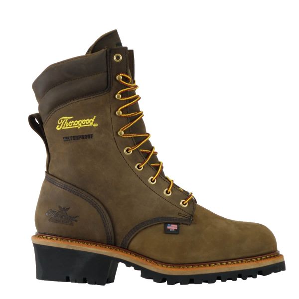 Thorogood | Logger Series - 9" Brown Studhorse Waterproof