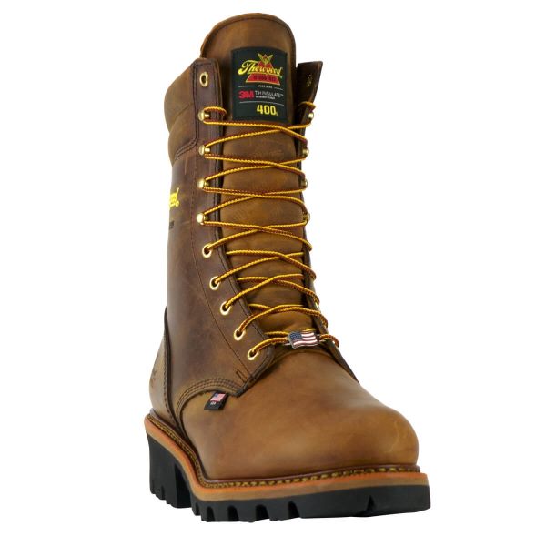 Thorogood | Logger Series - 9" Brown Trail Crazyhorse - Insulated - Waterproof