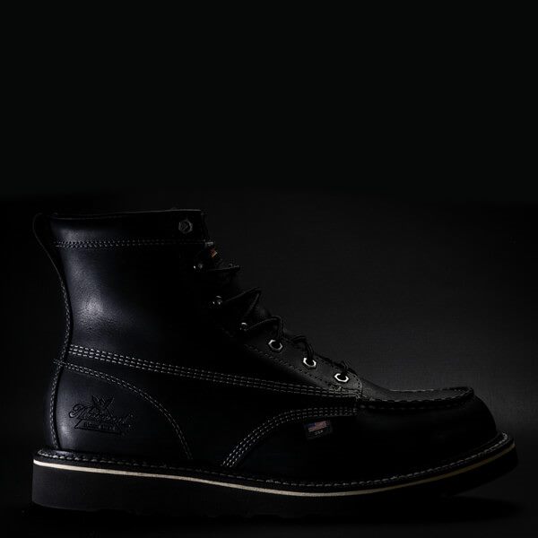 Thorogood | AMERICAN HERITAGE MIDNIGHT SERIES 6" Black Moc Toe