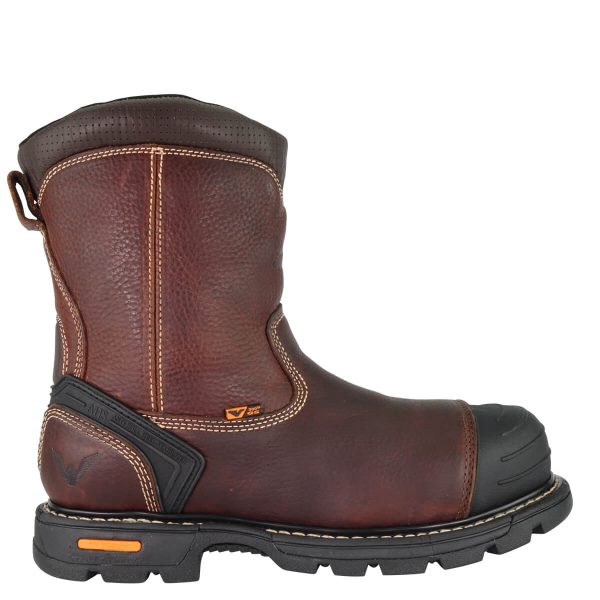 Thorogood | GEN-Flex2 Series - 8" Brown Composite Safety Toe - Side-zip Wellington