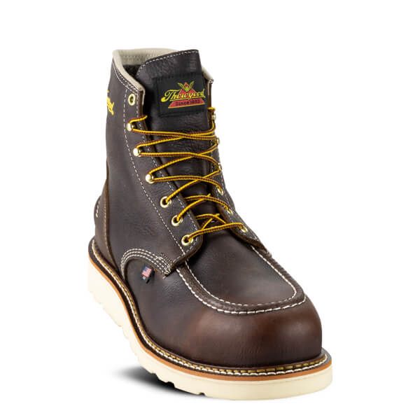 Thorogood | 1957 Series - Waterproof - 6" Briar Pitstop Moc Toe - MAXwear Wedge