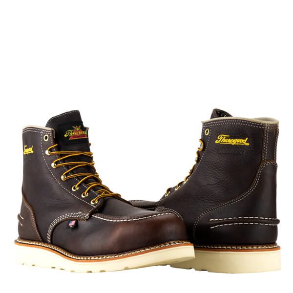 Thorogood | 1957 Series - Waterproof - 6" Briar Pitstop Moc Toe - MAXwear Wedge