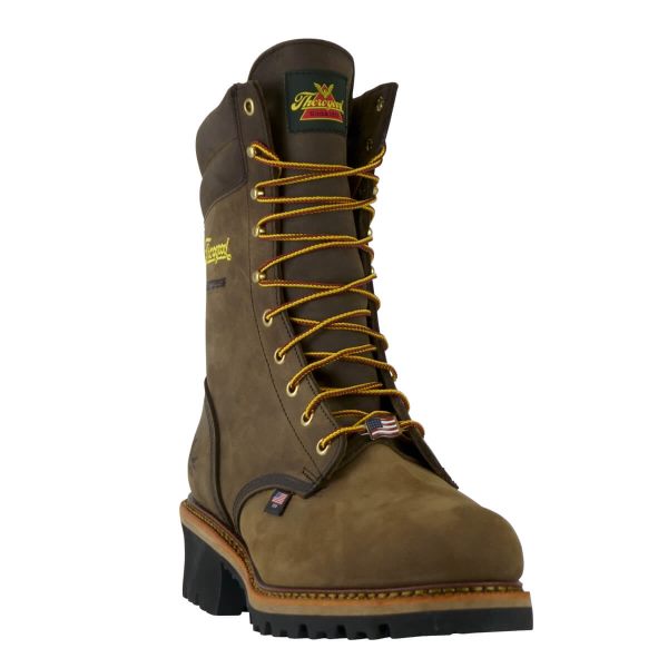 Thorogood | Logger Series - 9" Brown Studhorse Waterproof