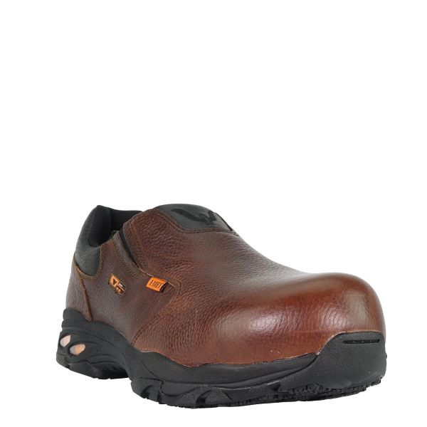 Thorogood | I-MET2 Series - Brown Safety Toe - Slip-on Oxford