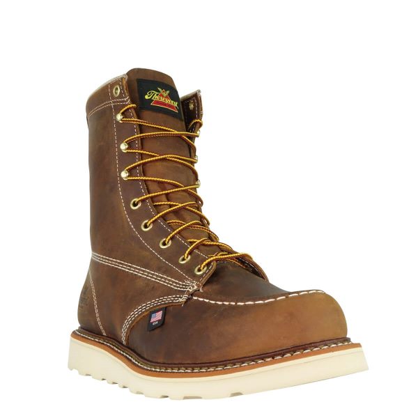 Thorogood | American Heritage - 8" Trail Crazyhorse Moc Toe - MAXWear Wedge