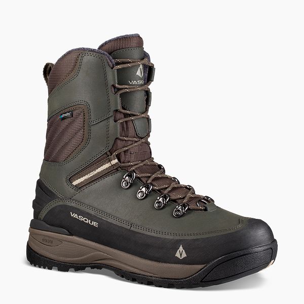 VASQUE | SNOWBURBAN II ULTRADRY MEN'S INSULATED WATERPROOF HIKING BOOT IN BROWN/TAN