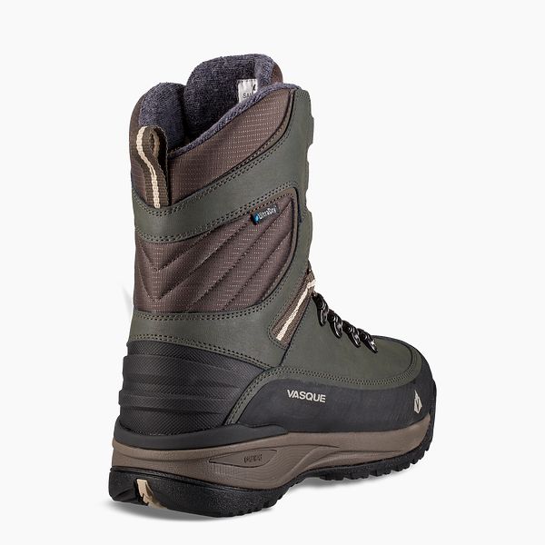 VASQUE | SNOWBURBAN II ULTRADRY MEN'S INSULATED WATERPROOF HIKING BOOT IN BROWN/TAN