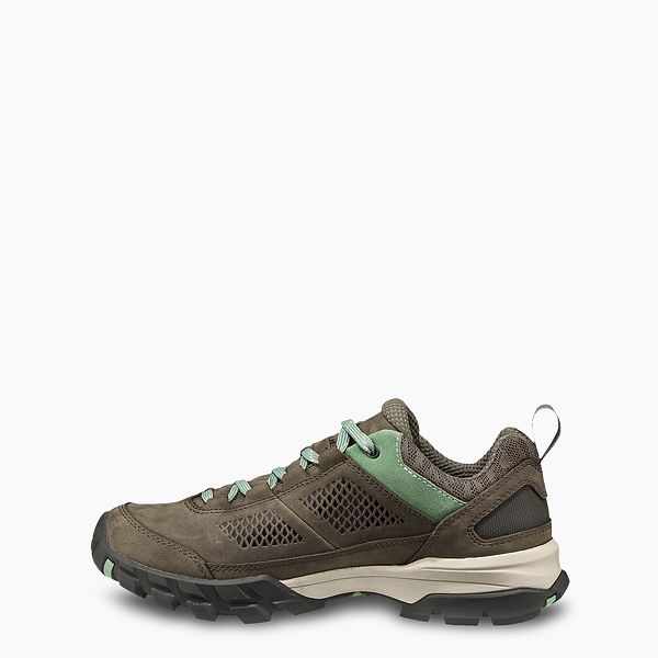 VASQUE | TALUS AT LOW ULTRADRY WOMEN'S WATERPROOF HIKING SHOE IN BROWN/GREEN