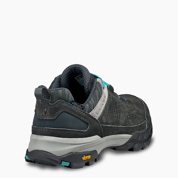 VASQUE | TALUS AT LOW ULTRADRY WOMEN'S WATERPROOF HIKING SHOE IN GRAY/TEAL