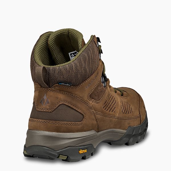 VASQUE | TALUS AT ULTRADRY MEN'S WATERPROOF HIKING BOOT IN BROWN/GREEN