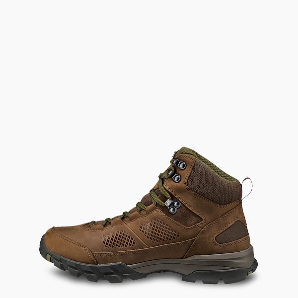 VASQUE | TALUS AT ULTRADRY MEN'S WATERPROOF HIKING BOOT IN BROWN/GREEN