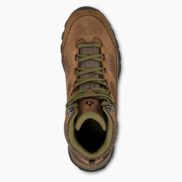 VASQUE | TALUS AT ULTRADRY MEN'S WATERPROOF HIKING BOOT IN BROWN/GREEN