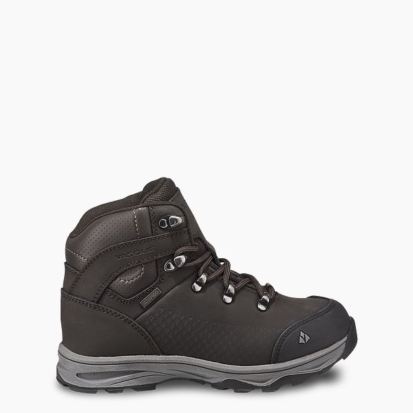 VASQUE | KIDS WATERPROOF HIKING BOOT IN BROWN-BUNGEE CORD