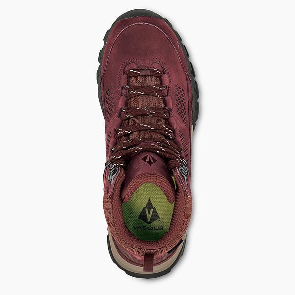 VASQUE | TALUS AT ULTRADRY WOMEN'S WATERPROOF HIKING BOOT IN PURPLE/GREEN