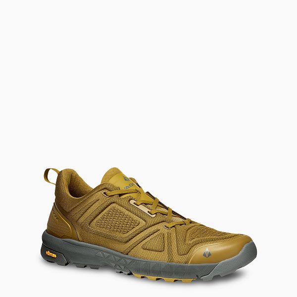 VASQUE | SATORU TRAIL LT LOW MEN'S LIGHTWEIGHT HIKING SHOE IN GOLD