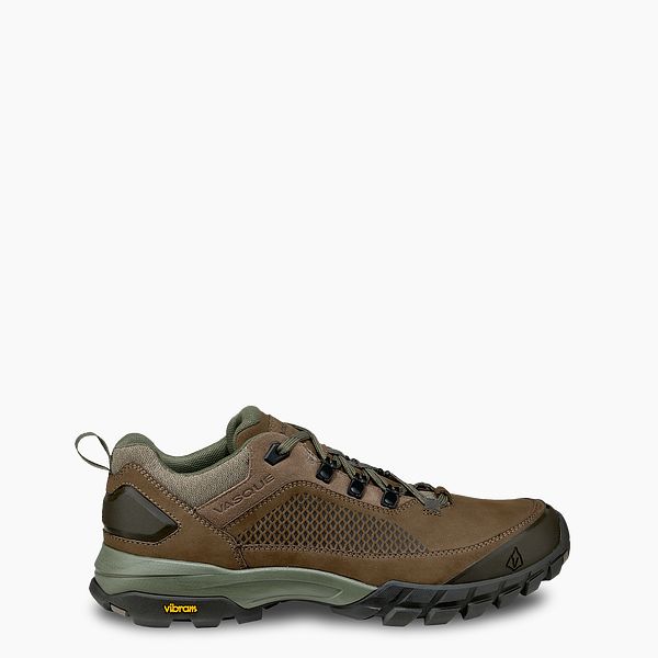 VASQUE | TALUS XT LOW MEN'S HIKING SHOE IN BROWN/GREEN