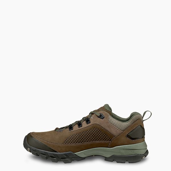 VASQUE | TALUS XT LOW MEN'S HIKING SHOE IN BROWN/GREEN