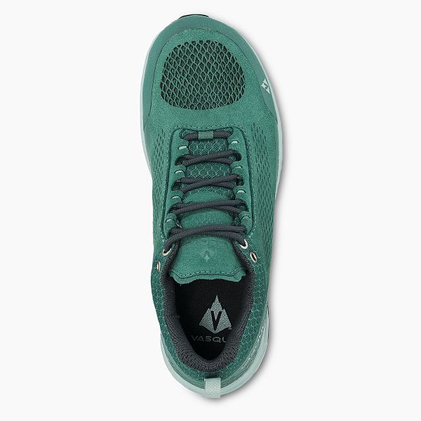 VASQUE | BREEZE LT LOW NTX WOMEN'S LIGHTWEIGHT WATERPROOF HIKING SHOE IN GREEN