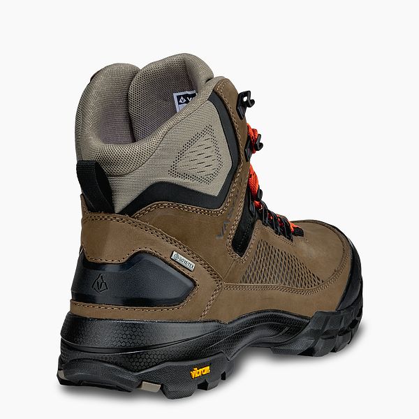 VASQUE | TALUS XT GTX MEN'S WATERPROOF HIKING BOOT IN BROWN/ORANGE