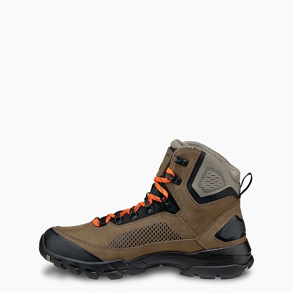 VASQUE | TALUS XT GTX MEN'S WATERPROOF HIKING BOOT IN BROWN/ORANGE