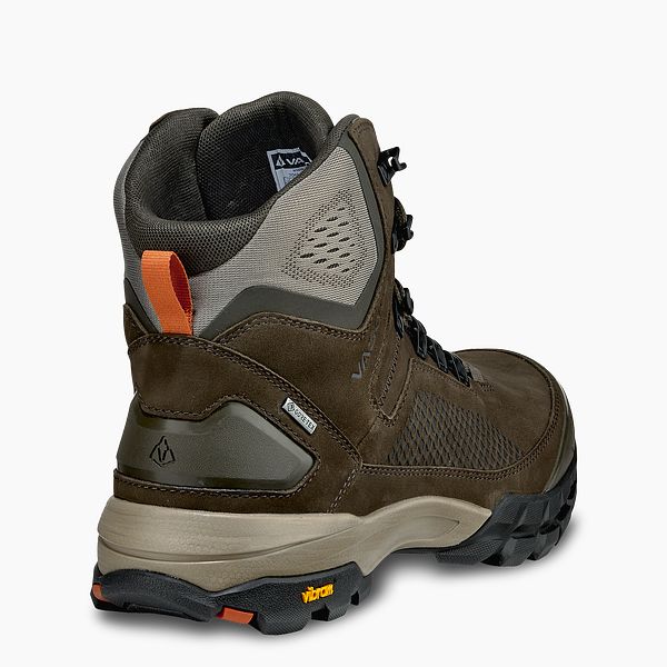 VASQUE | TALUS XT GTX MEN'S WATERPROOF HIKING BOOT IN BROWN/ORANGE