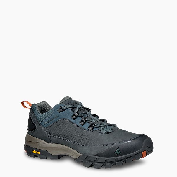 VASQUE | TALUS XT LOW MEN'S HIKING SHOE IN GRAY/ORANGE