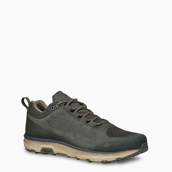 VASQUE | BREEZE LT LOW NTX MEN'S LIGHTWEIGHT WATERPROOF HIKING SHOE IN GRAY