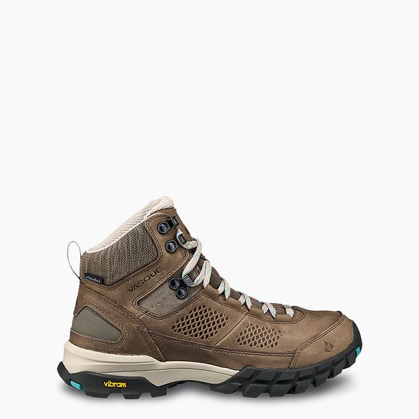 VASQUE | TALUS AT ULTRADRY WOMEN'S WATERPROOF HIKING BOOT IN BROWN/TEAL