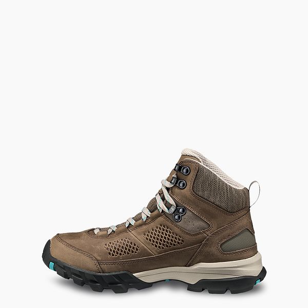 VASQUE | TALUS AT ULTRADRY WOMEN'S WATERPROOF HIKING BOOT IN BROWN/TEAL