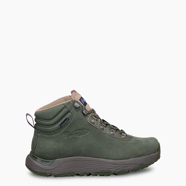 VASQUE | SUNSETTER NTX WOMEN'S WATERPROOF HIKING BOOT IN GREEN