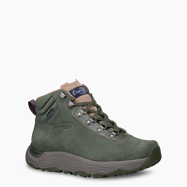 VASQUE | SUNSETTER NTX WOMEN'S WATERPROOF HIKING BOOT IN GREEN